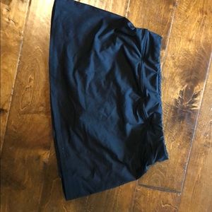 NWOT Lands End Swim Skirt sz 4 Black